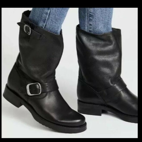 Frye Veronica short boots black 8.5 - Picture 2 of 6